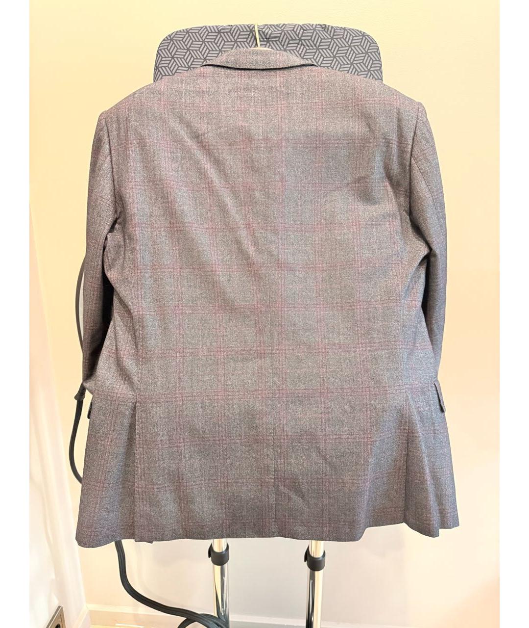 ZILLI Коричневый кашемировый пиджак, фото 2