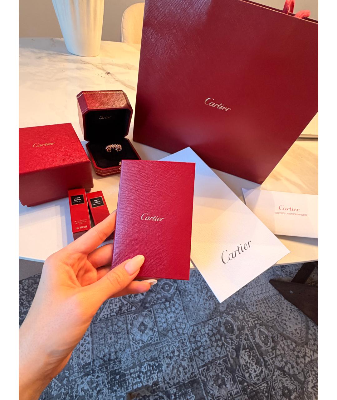 CARTIER Золотое кольцо из розового золота, фото 5