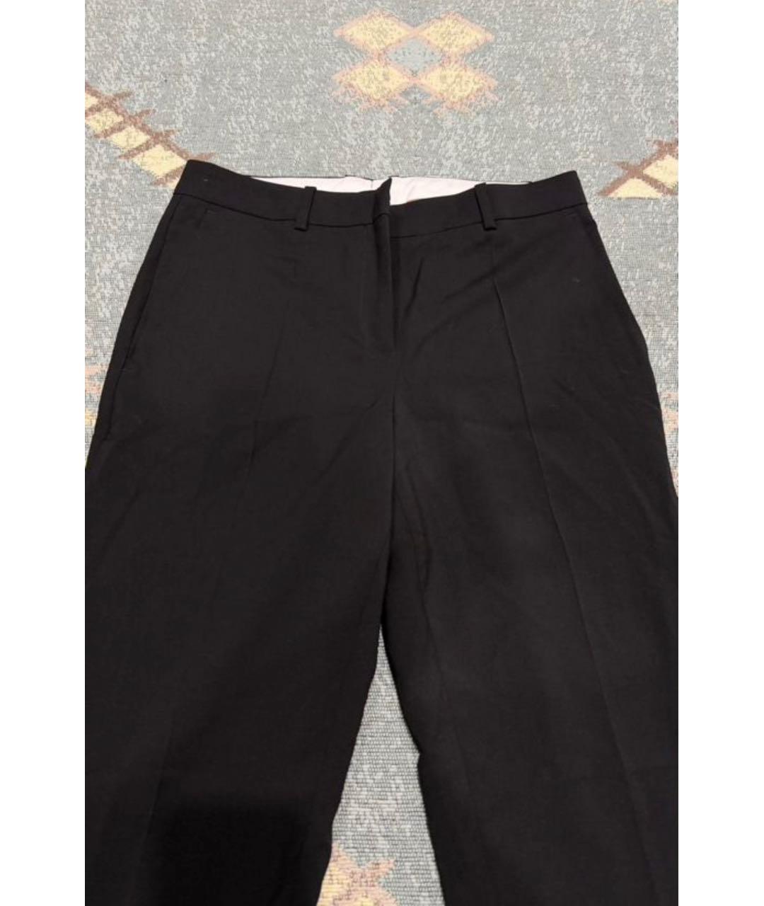 HUGO BOSS Черные хлопковые брюки узкие, фото 3