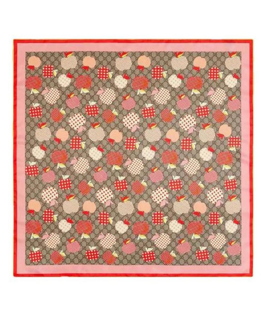 GUCCI Мульти шелковый платок, фото 1