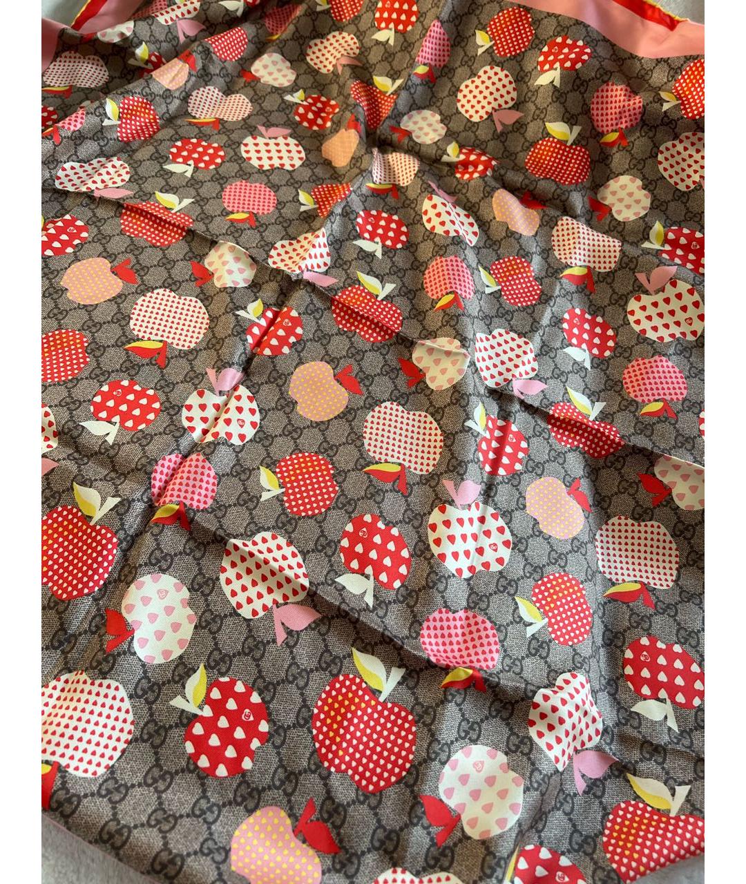 GUCCI Мульти шелковый платок, фото 6