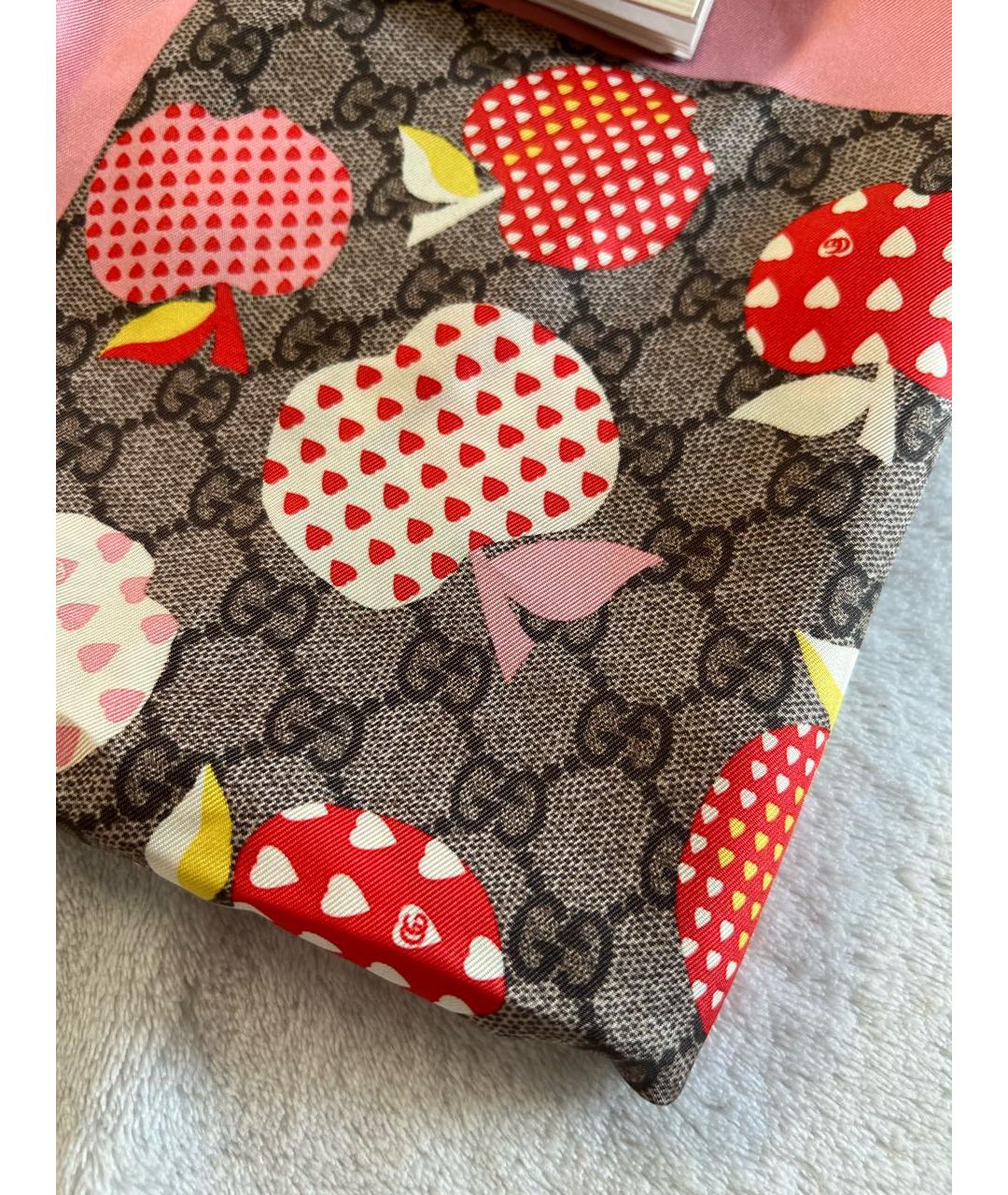 GUCCI Мульти шелковый платок, фото 4