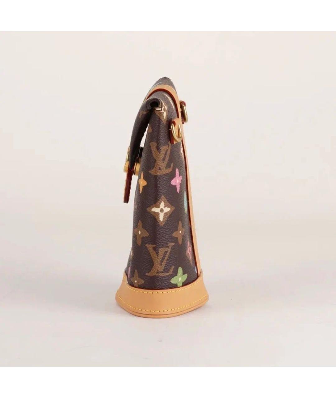LOUIS VUITTON Коричневая сумка на плечо, фото 4