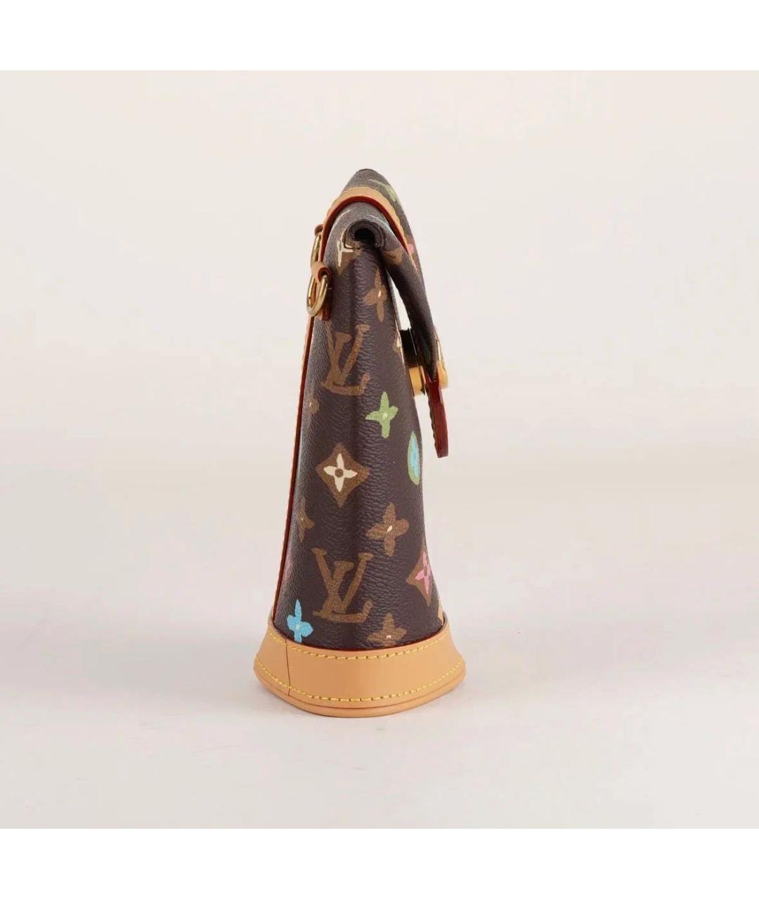 LOUIS VUITTON Коричневая сумка на плечо, фото 3