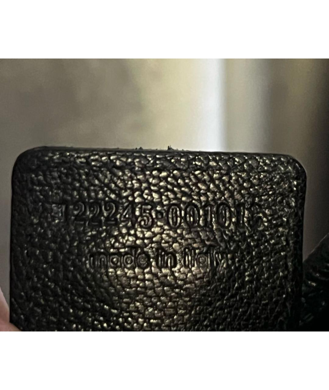 SAINT LAURENT Черная кожаная сумка через плечо, фото 8