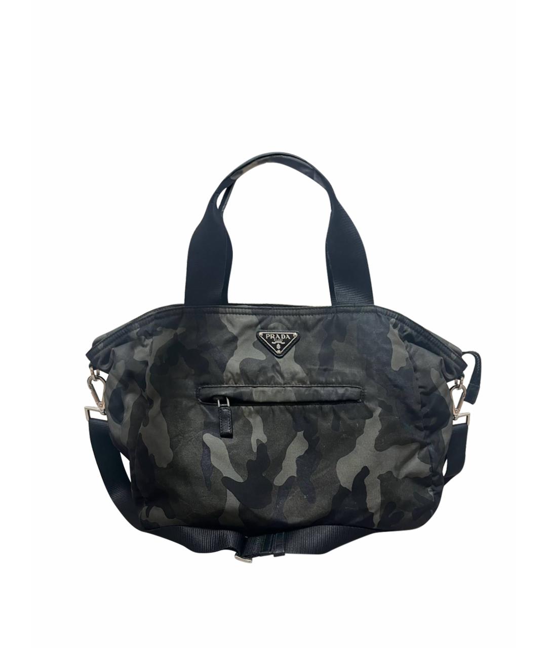 PRADA Хаки сумка тоут, фото 1