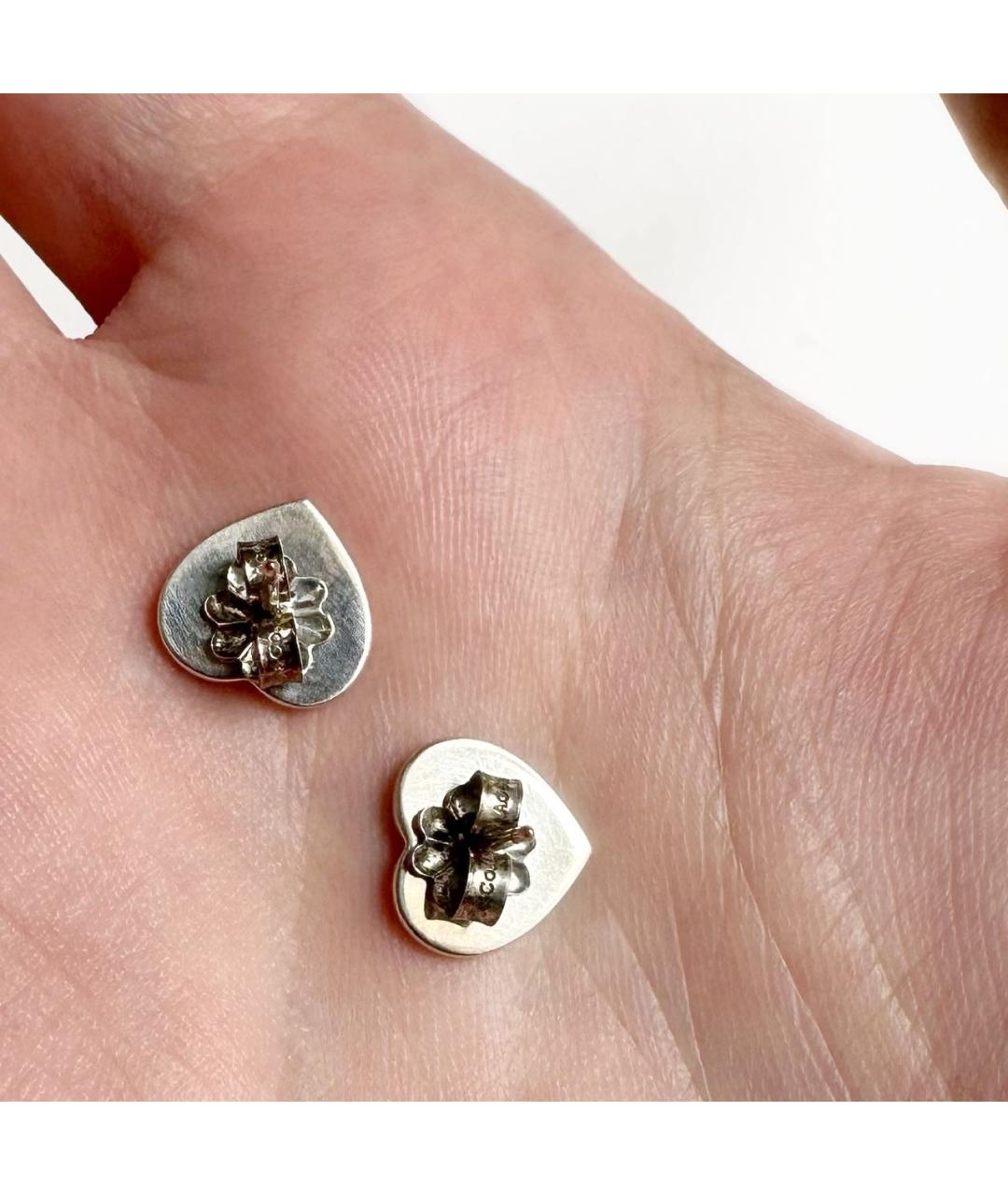 TIFFANY&CO Серебряные серебряные серьги, фото 4