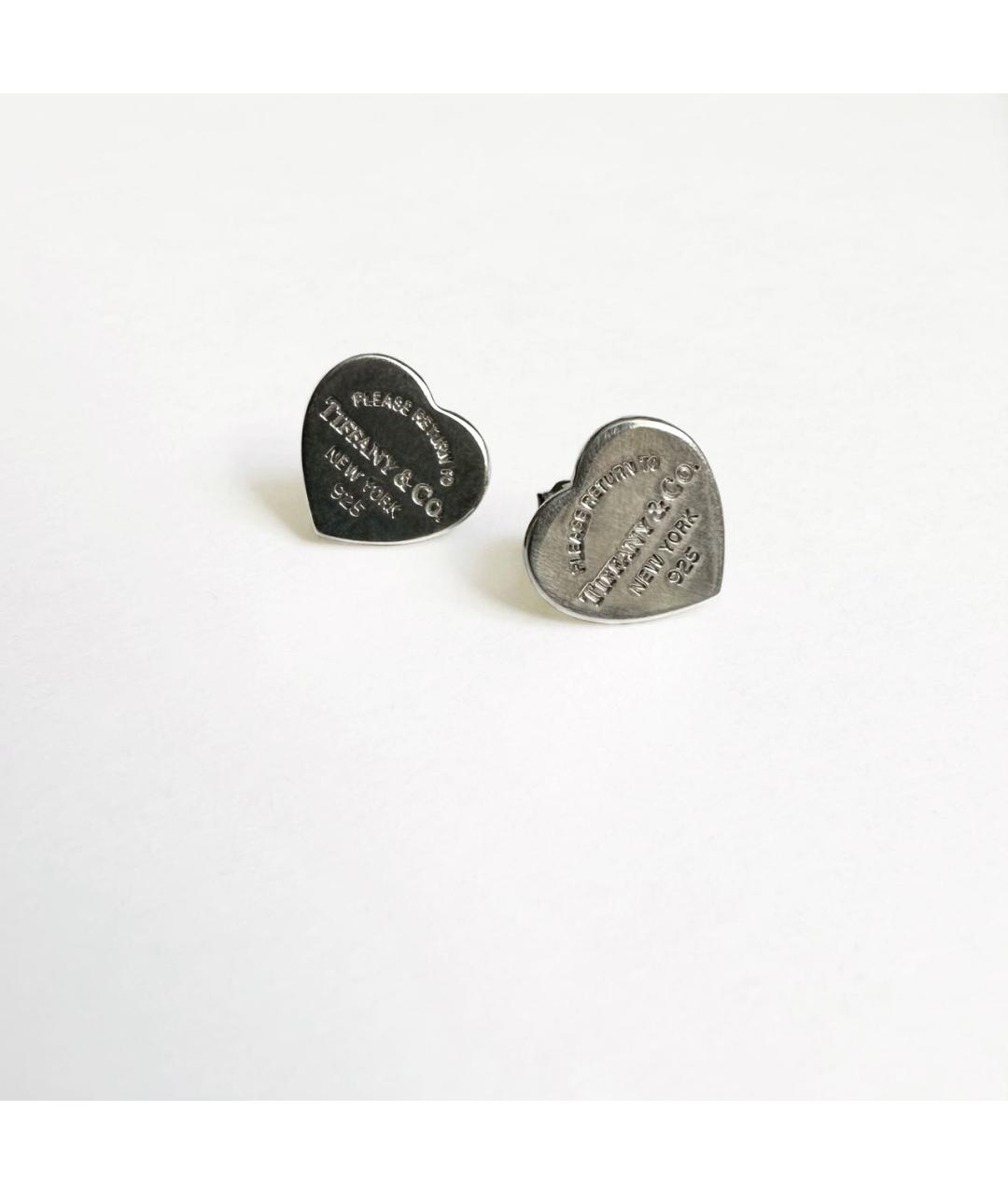 TIFFANY&CO Серебряные серебряные серьги, фото 6