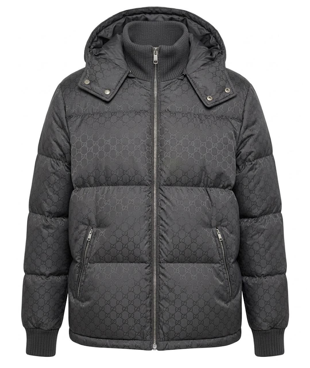 GUCCI Черная полиэстеровая куртка, фото 1