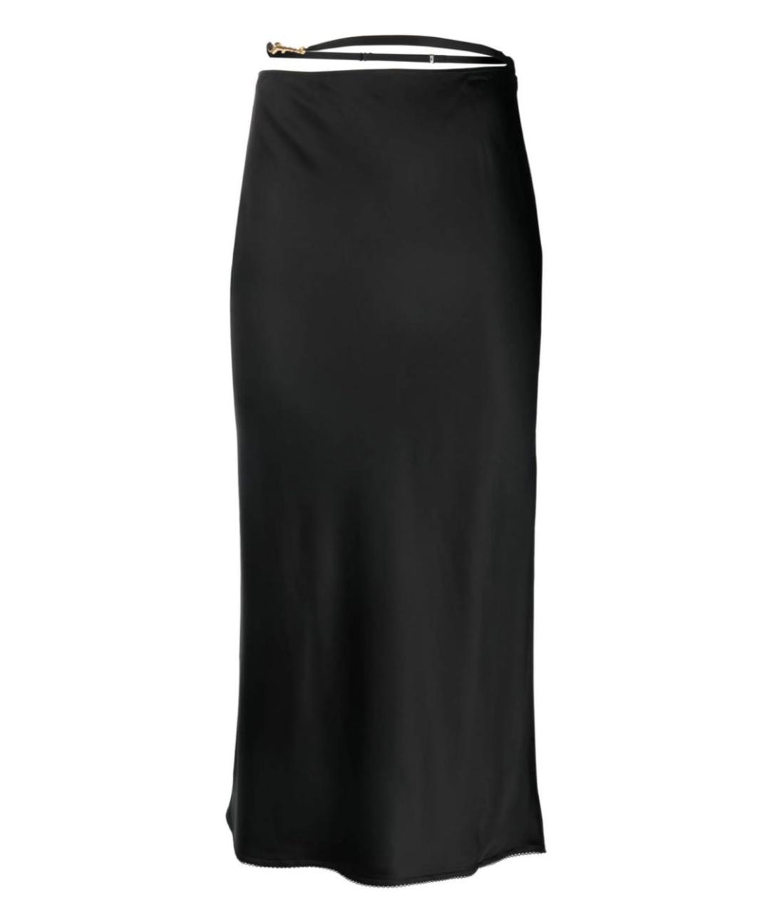 JACQUEMUS Черная юбка миди, фото 1