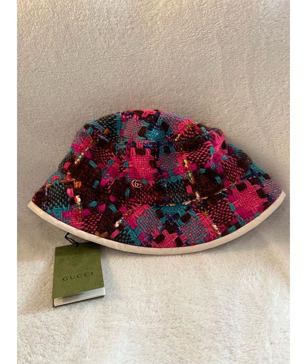 GUCCI Мульти шерстяная панама, фото 8