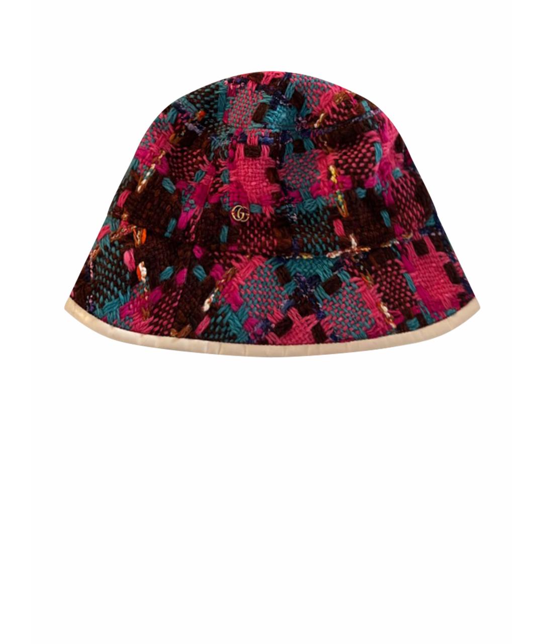 GUCCI Мульти шерстяная панама, фото 1