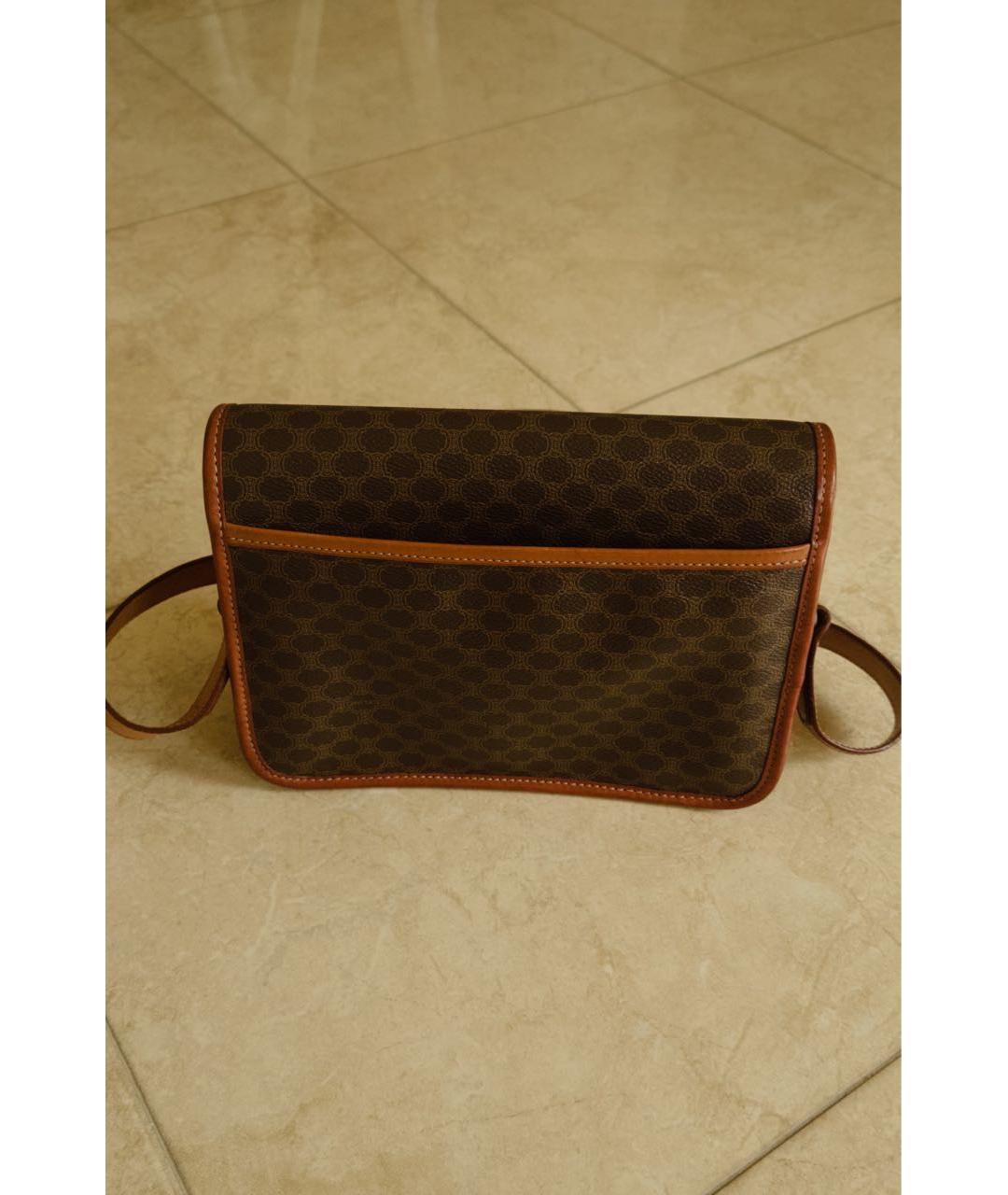 CELINE Коричневая сумка через плечо, фото 2