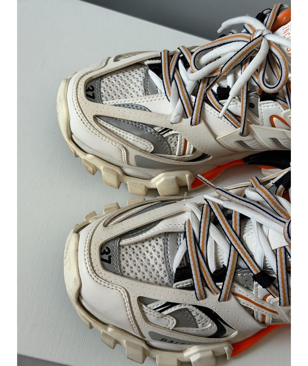 BALENCIAGA Белые кроссовки, фото 5