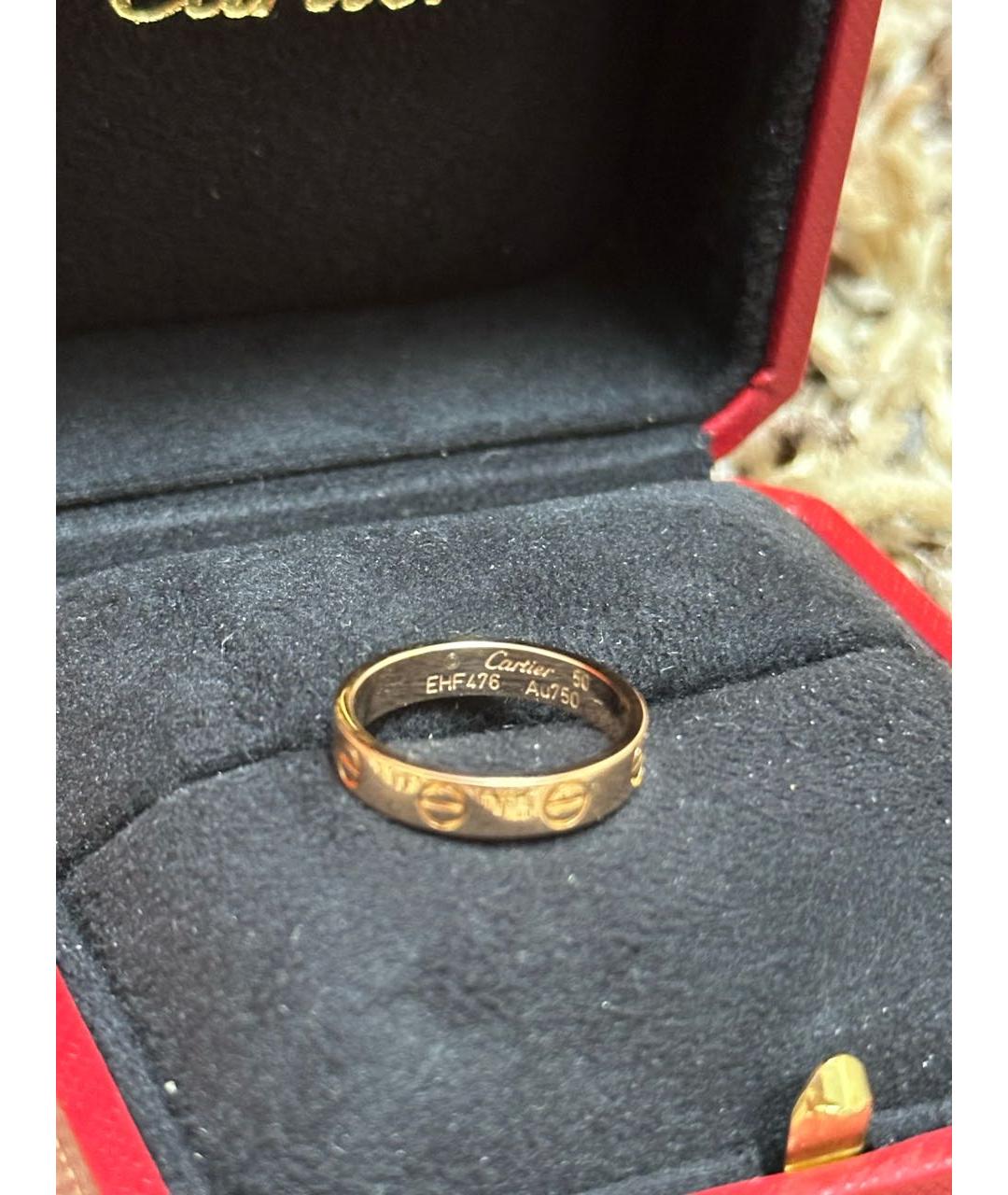 CARTIER Золотое кольцо из розового золота, фото 5