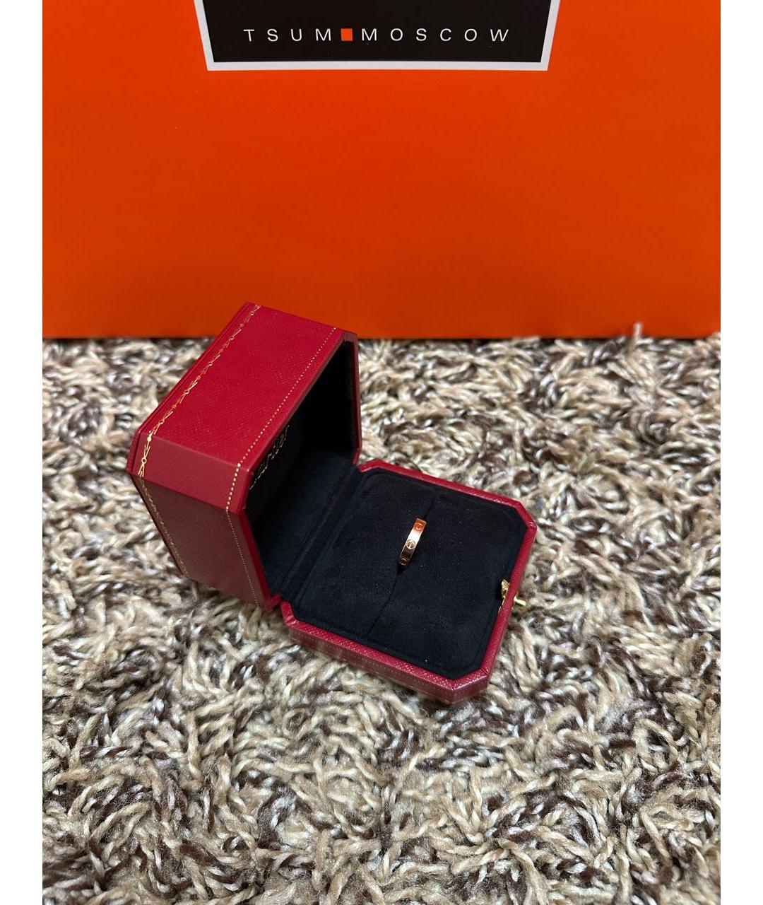 CARTIER Золотое кольцо из розового золота, фото 3