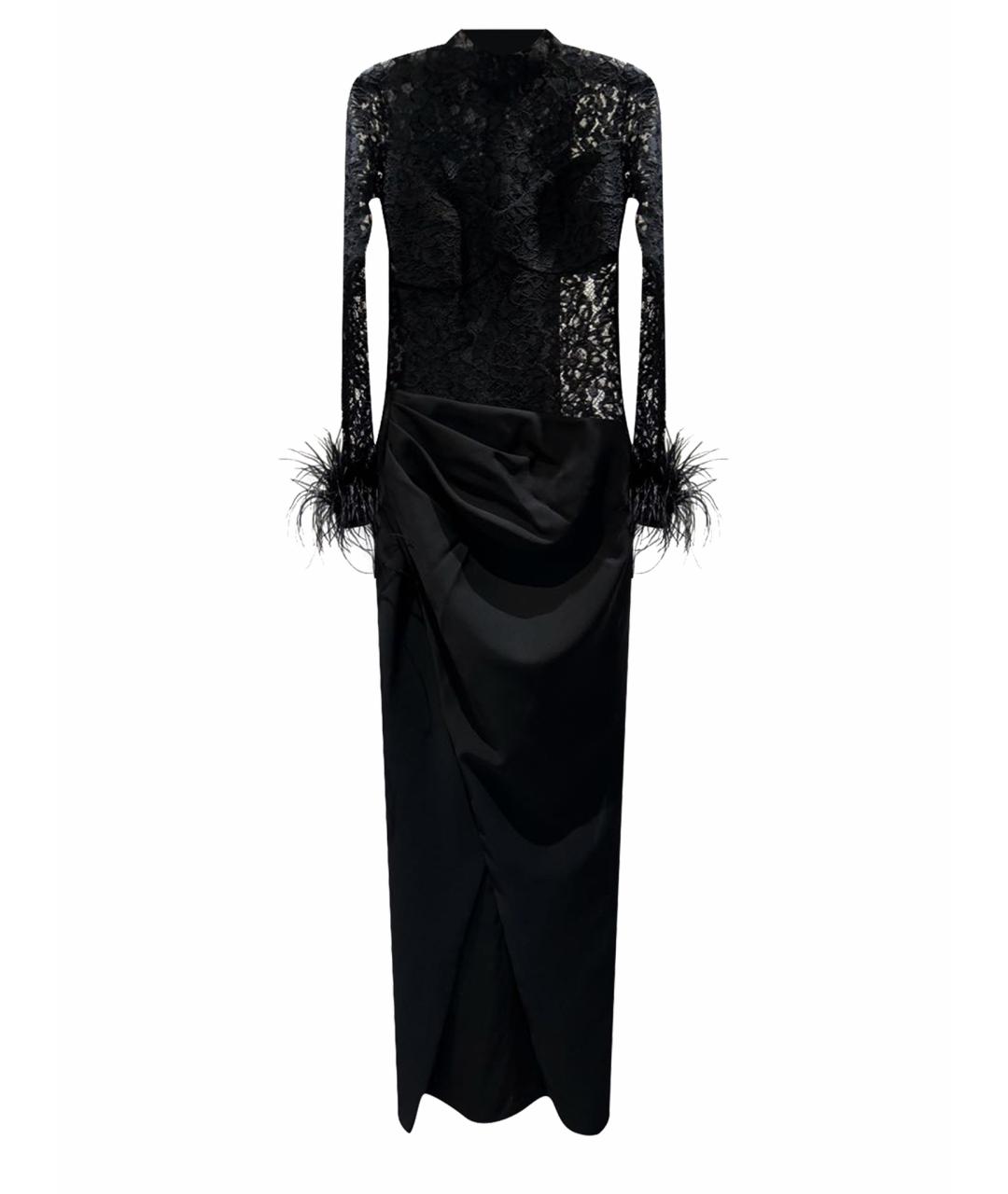 RASARIO Черное полиэстеровое вечернее платье, фото 1