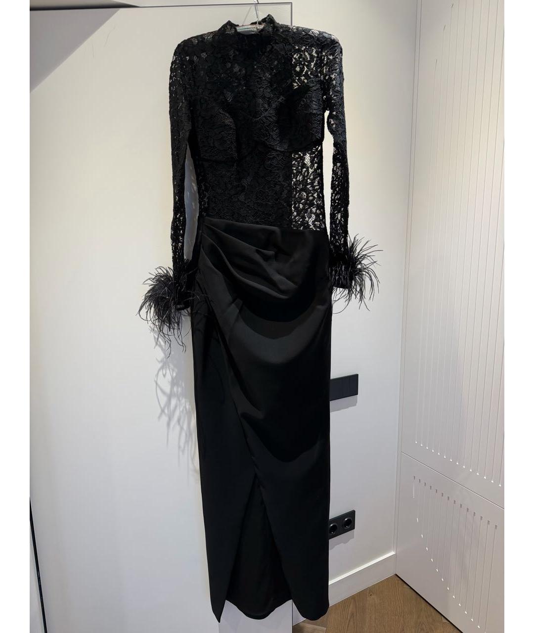 RASARIO Черное полиэстеровое вечернее платье, фото 5