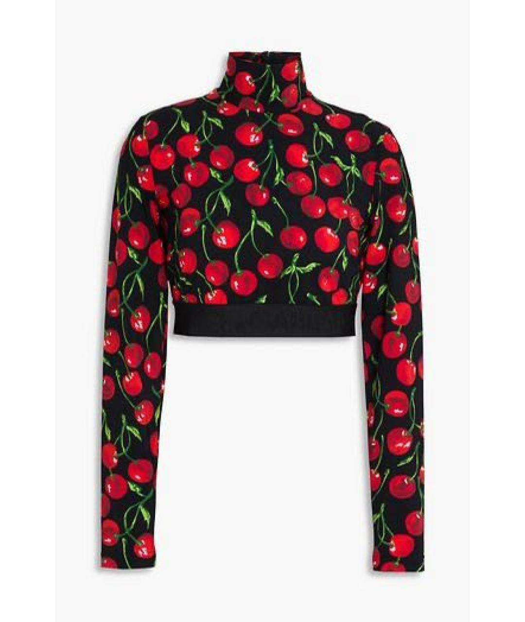 DOLCE&GABBANA Мульти полиамидовый джемпер / свитер, фото 3