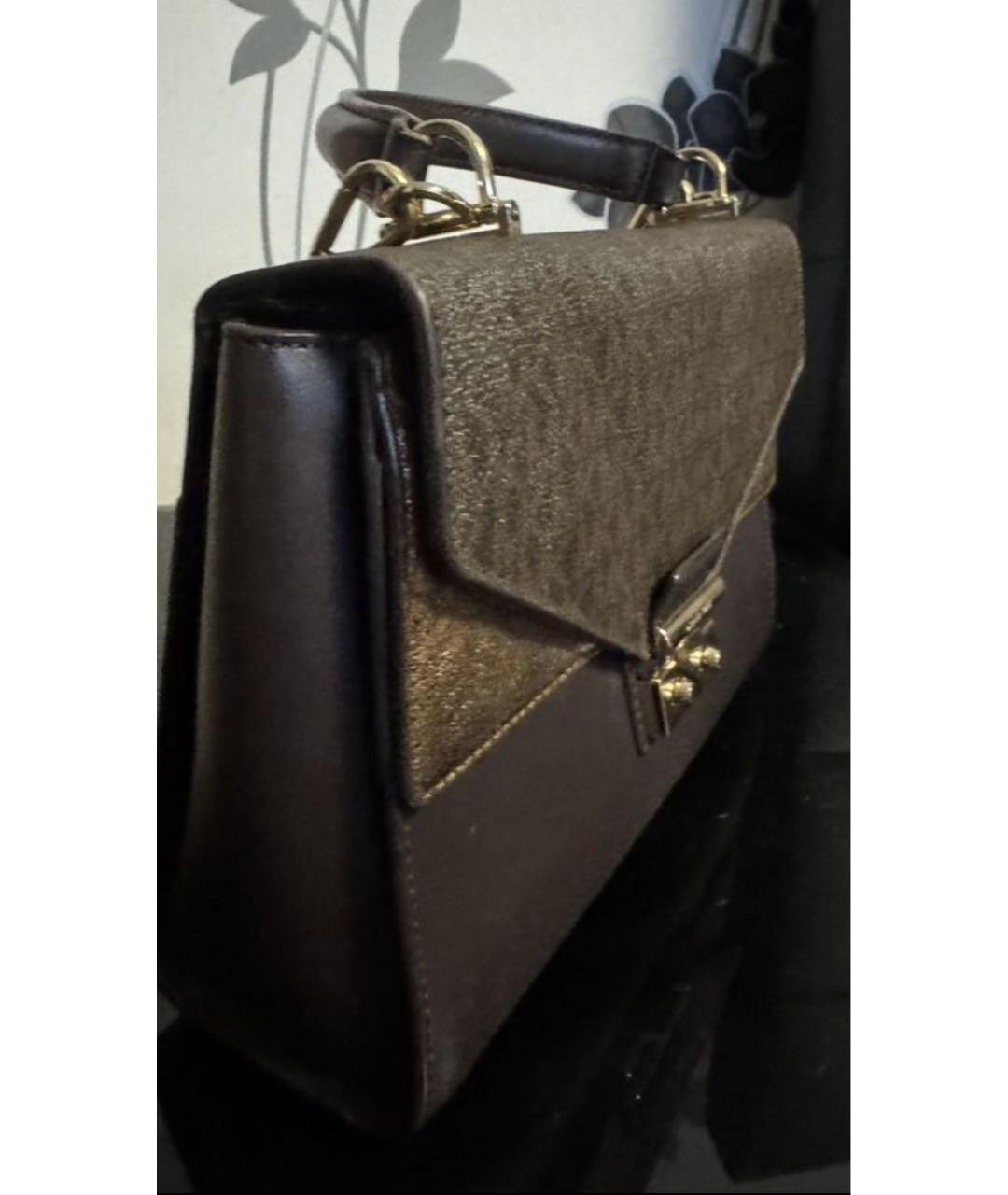 MICHAEL KORS Коричневая сумка с короткими ручками, фото 2