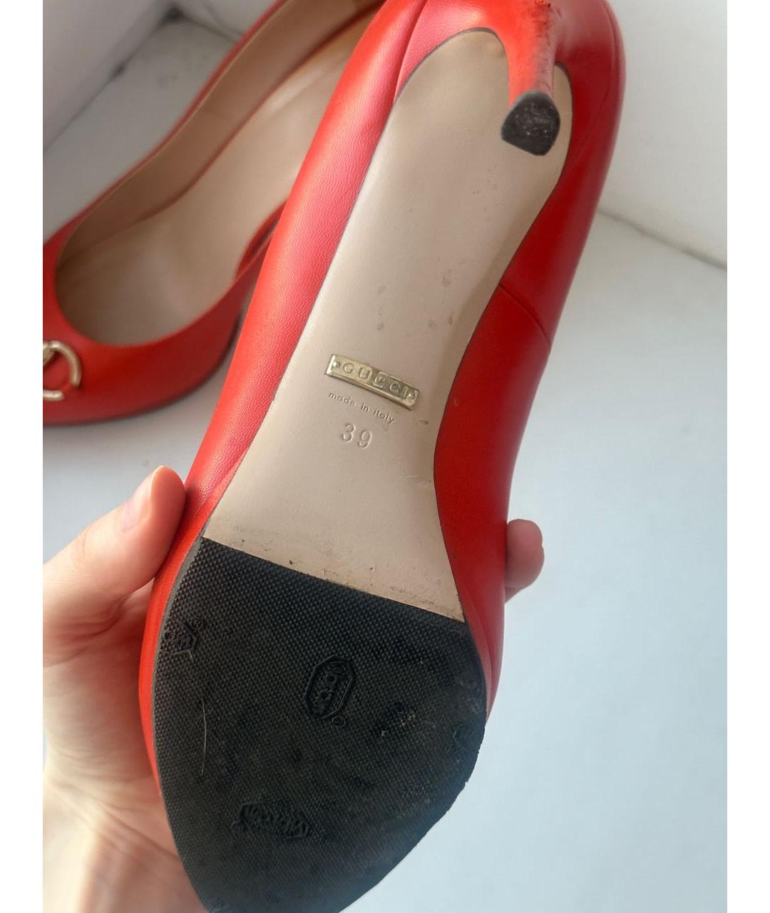 GUCCI Мульти кожаные туфли, фото 5