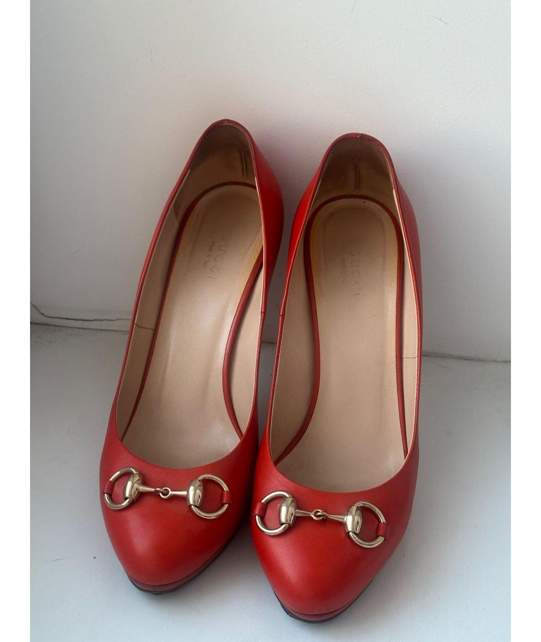 GUCCI Мульти кожаные туфли, фото 2