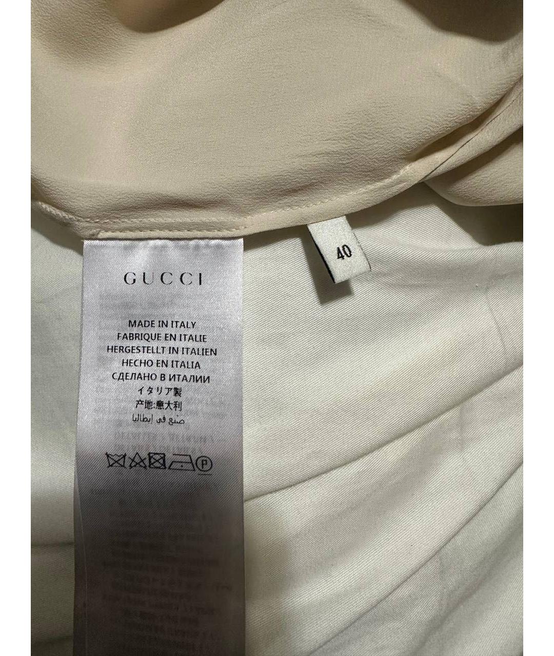 GUCCI Черное шерстяное коктейльное платье, фото 4