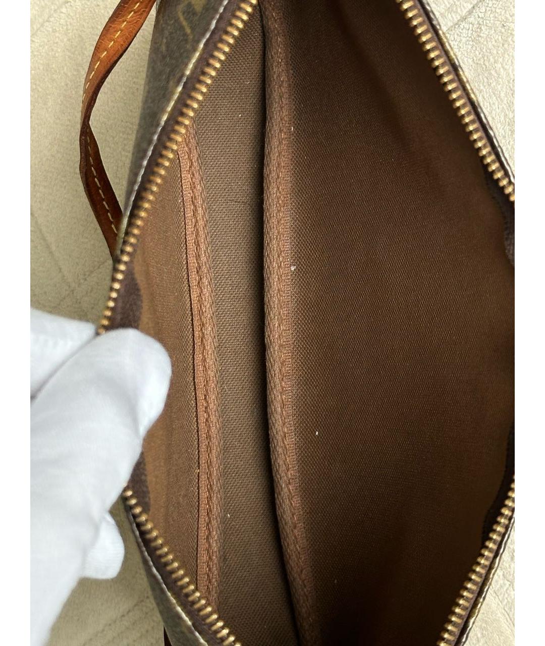 LOUIS VUITTON Коричневая сумка с короткими ручками, фото 7