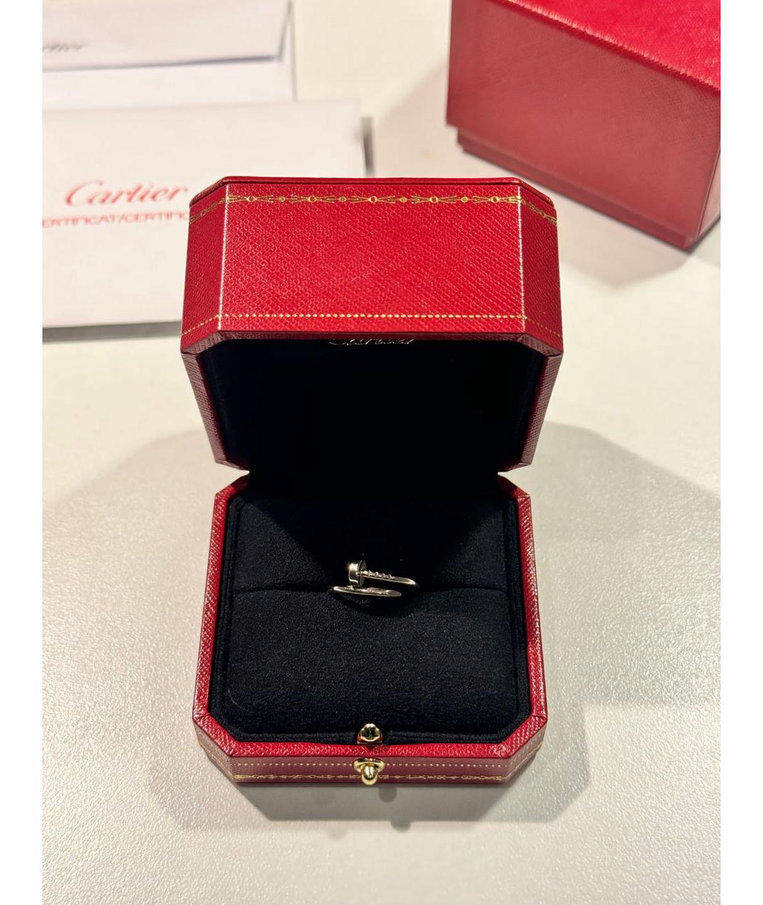 CARTIER Серебряное кольцо из белого золота, фото 3