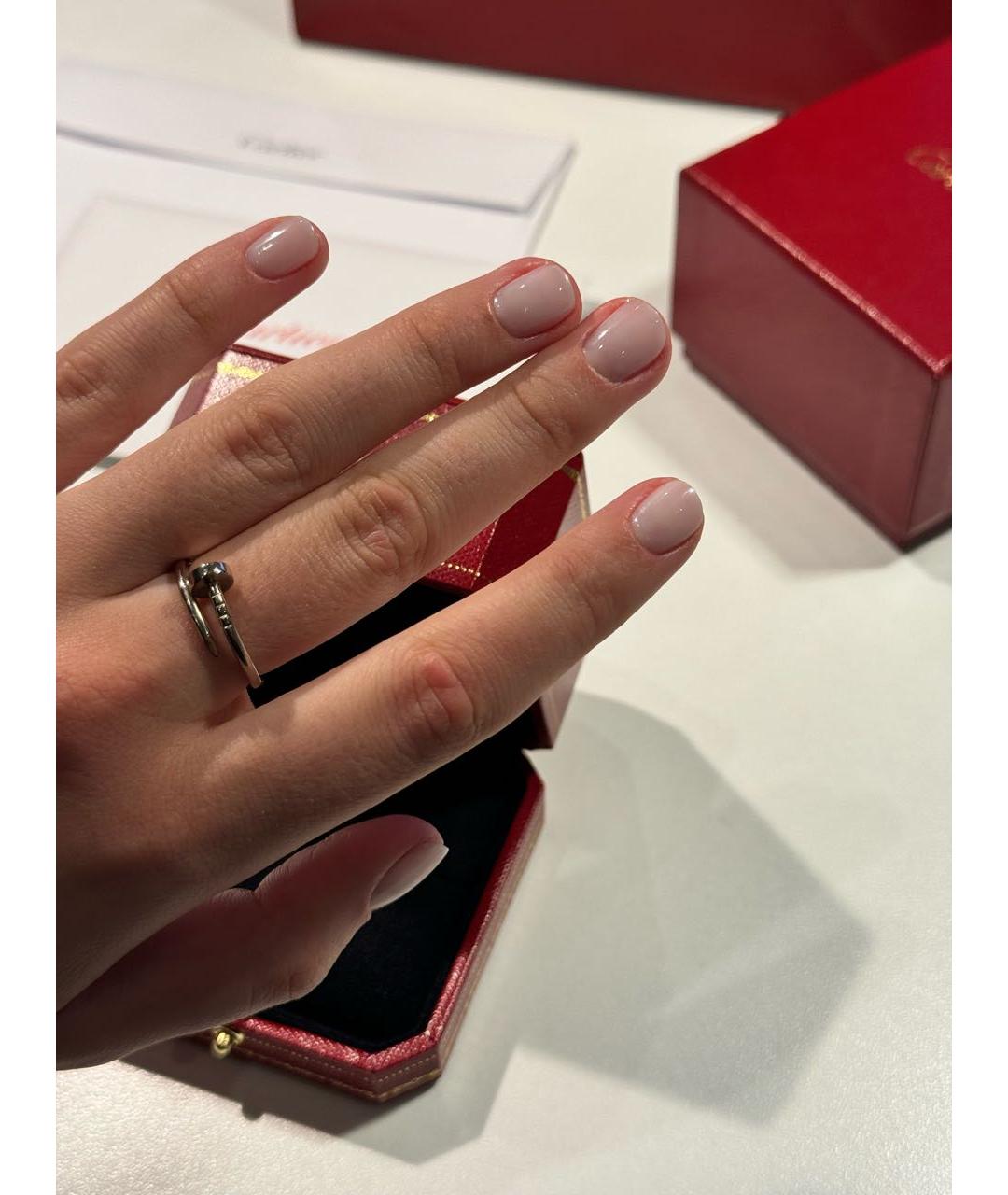 CARTIER Серебряное кольцо из белого золота, фото 4