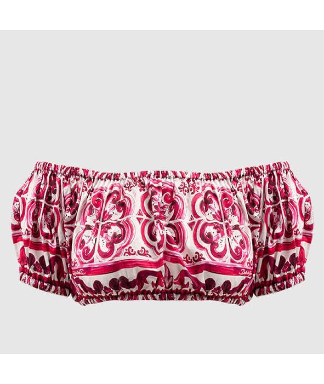 DOLCE&GABBANA Мульти блузы, фото 4