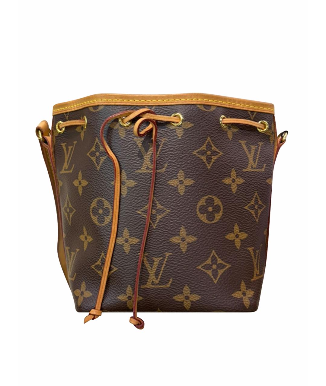 LOUIS VUITTON Коричневая сумка через плечо, фото 1