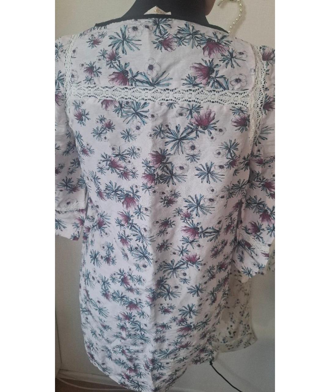 MAJE Мульти льняное повседневное платье, фото 2