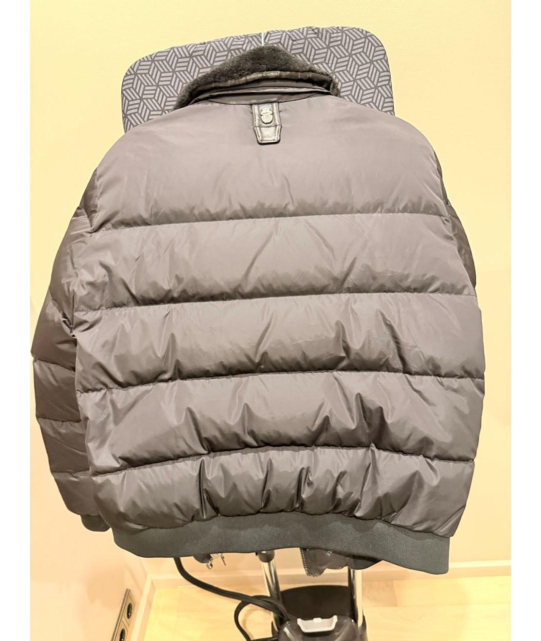 BILLIONAIRE Черная полиэстеровая куртка, фото 2