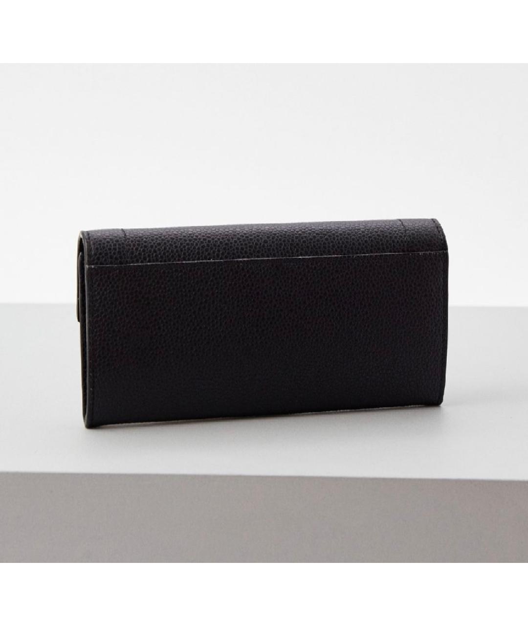 LANCEL Черный кожаный кошелек, фото 3