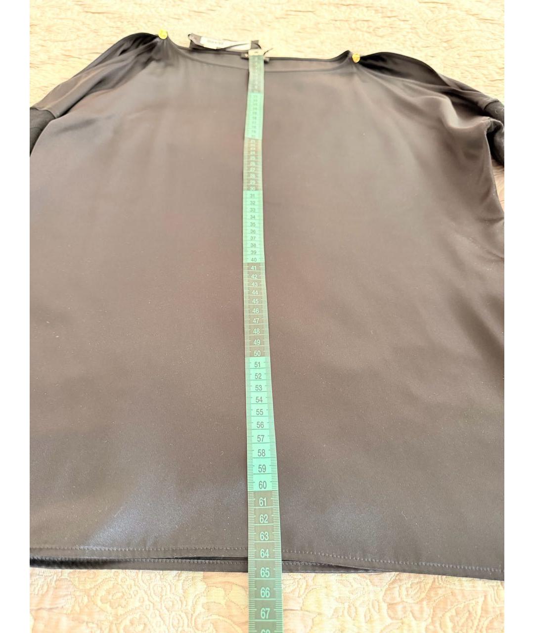 VERSACE Черная шелковая рубашка, фото 5