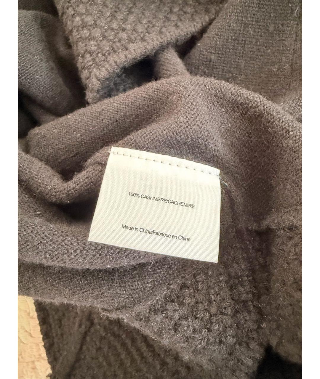 TORY BURCH Черный кашемировый джемпер / свитер, фото 5