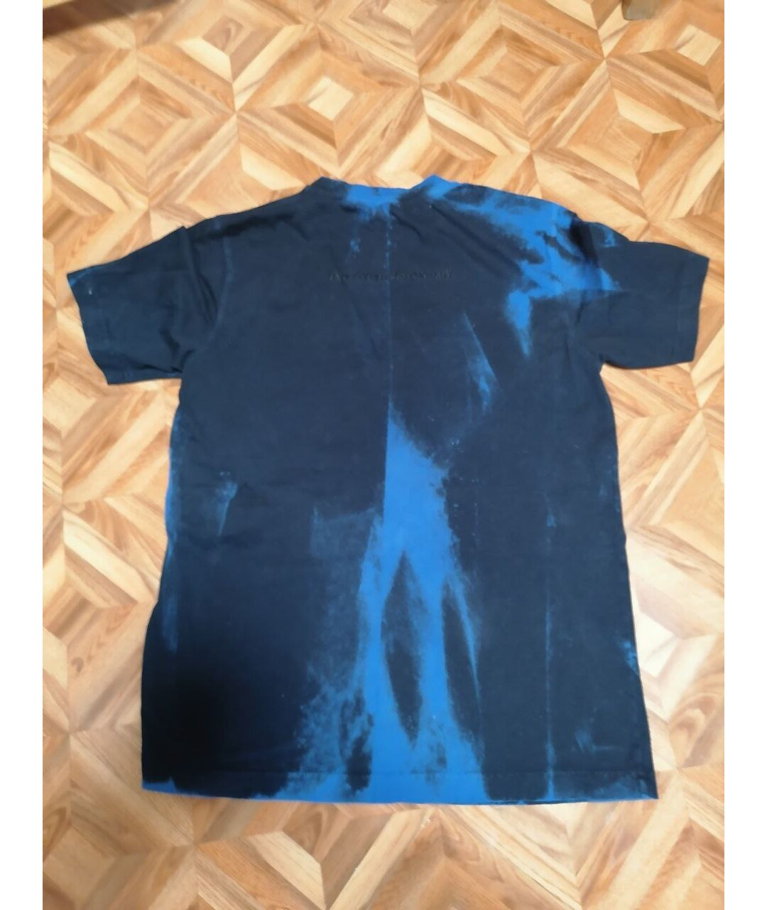 DIESEL Темно-синяя хлопковая футболка, фото 3