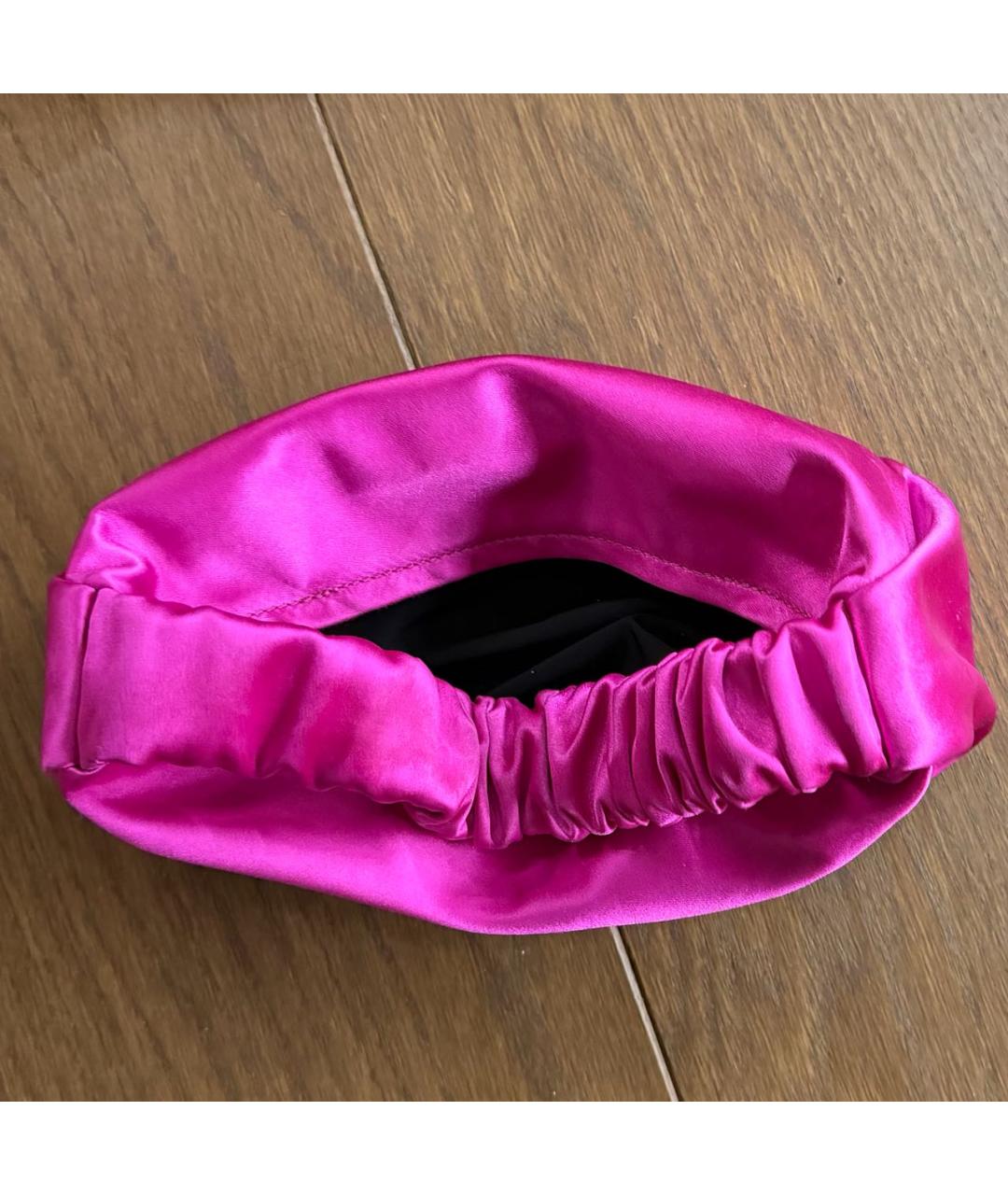 ALEXANDER WANG Розовая шелковая сумка с короткими ручками, фото 3