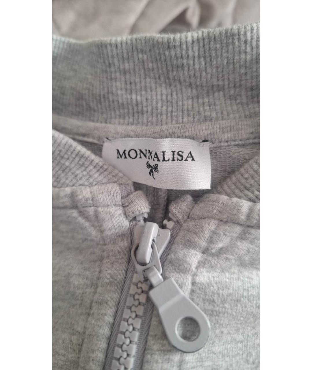 MONNALISA Серый хлопковый комплект, фото 6