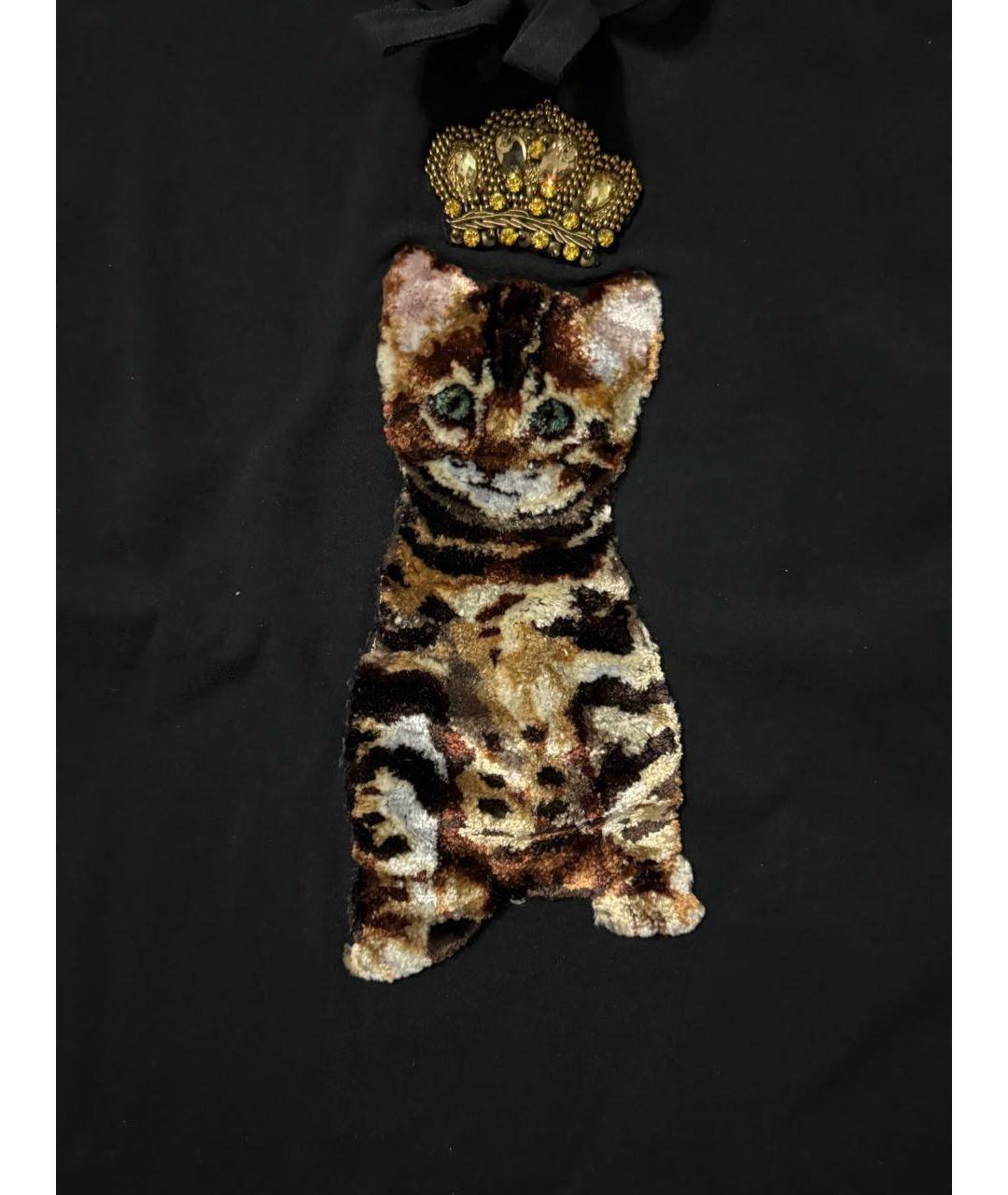 DOLCE & GABBANA KIDS Черный детская футболка / топ, фото 5