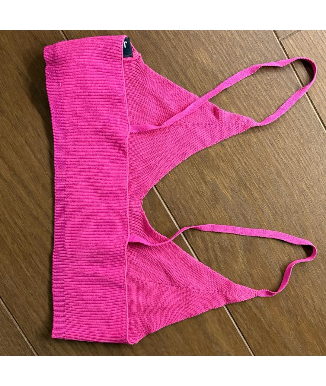 JACQUEMUS Розовая майка, фото 3