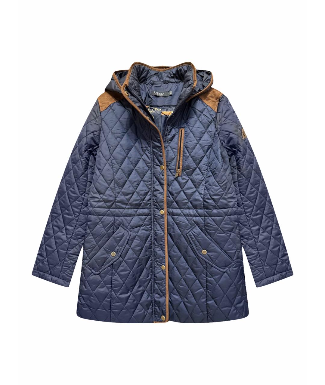 RALPH LAUREN Синяя полиэстеровая куртка, фото 1