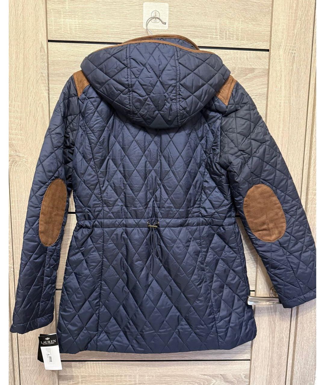 RALPH LAUREN Синяя полиэстеровая куртка, фото 2