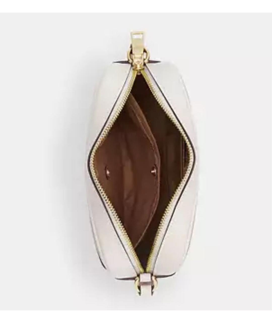 COACH Бежевая сумка через плечо, фото 7