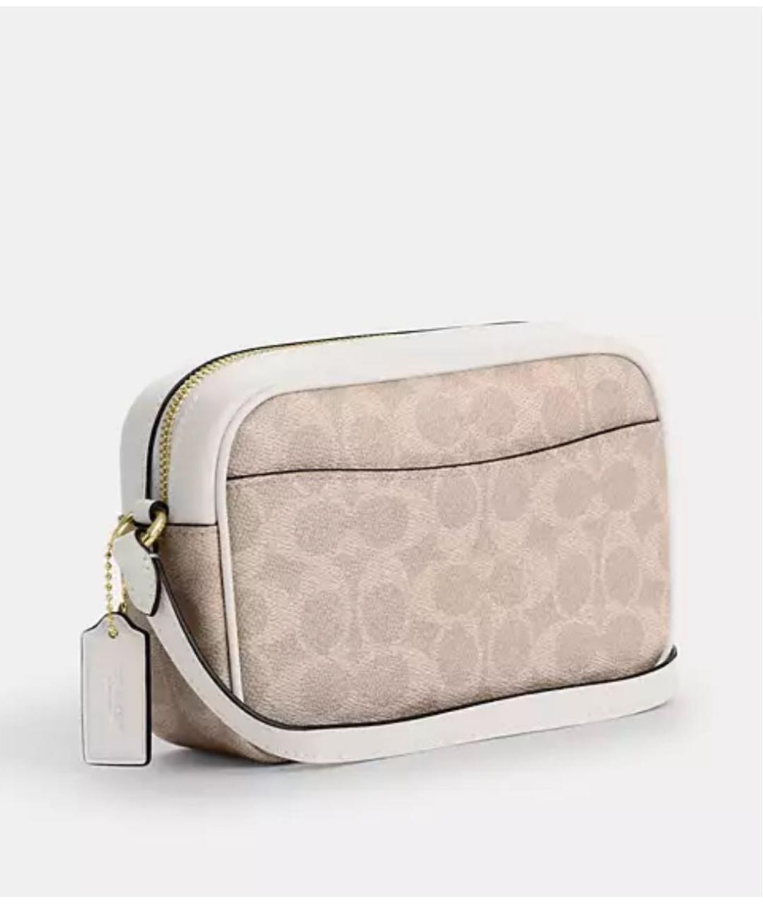 COACH Бежевая сумка через плечо, фото 2