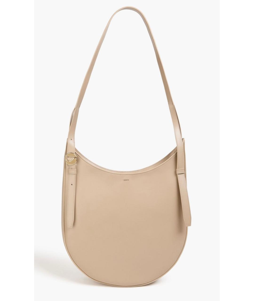 COPERNI Бежевая кожаная сумка через плечо, фото 4