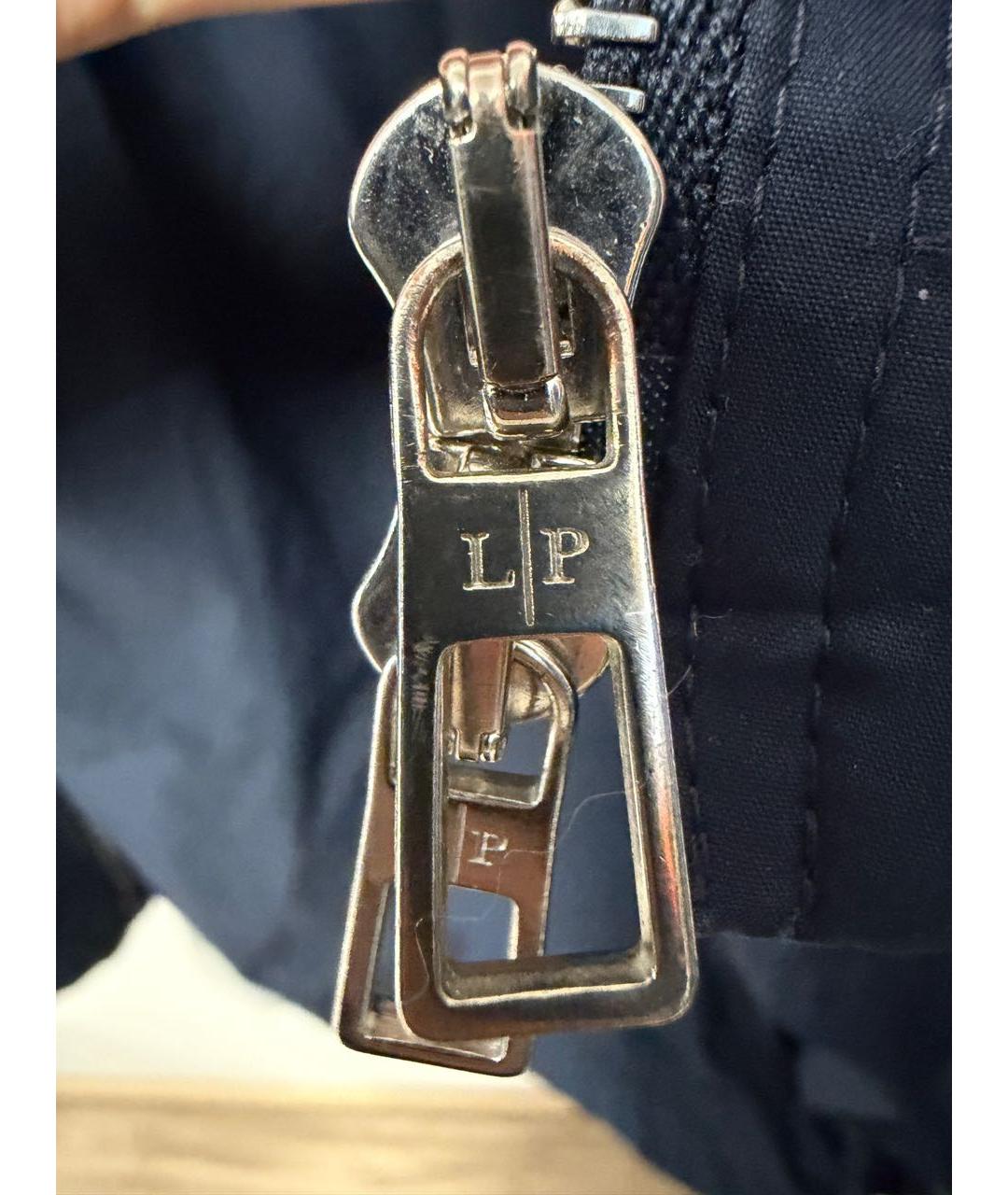 LORO PIANA Темно-синяя хлопковая куртка, фото 6