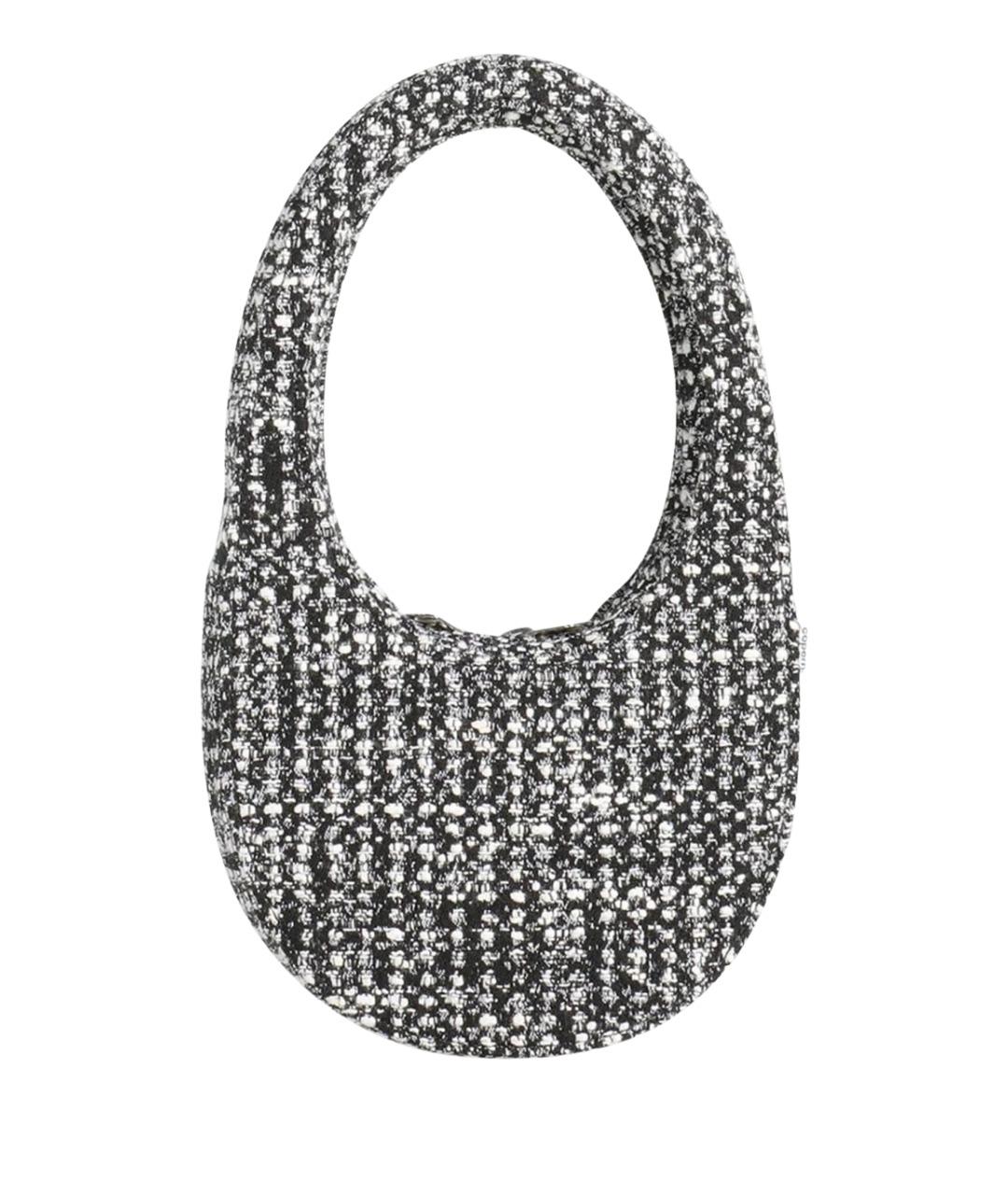 COPERNI Черная тканевая сумка с короткими ручками, фото 1