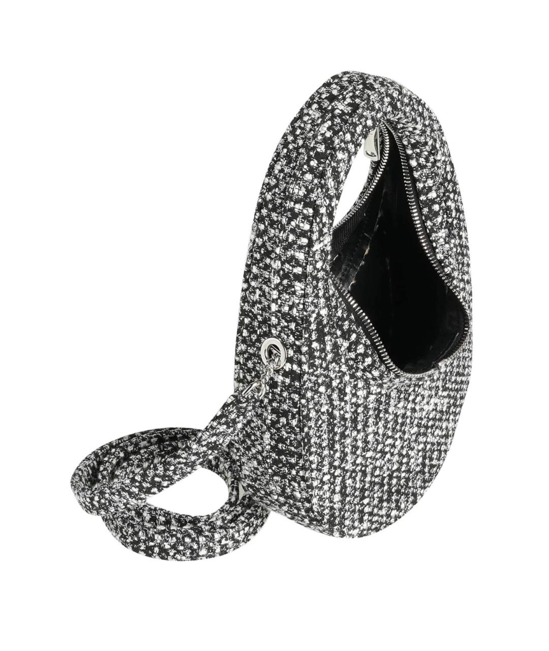 COPERNI Черная тканевая сумка с короткими ручками, фото 2